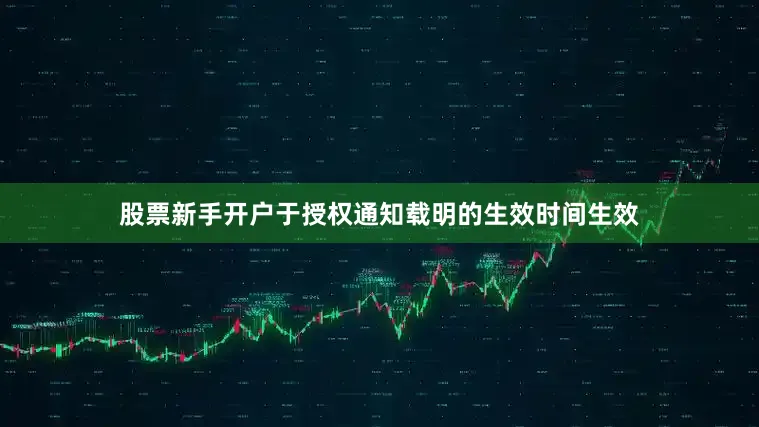 股票新手开户于授权通知载明的生效时间生效